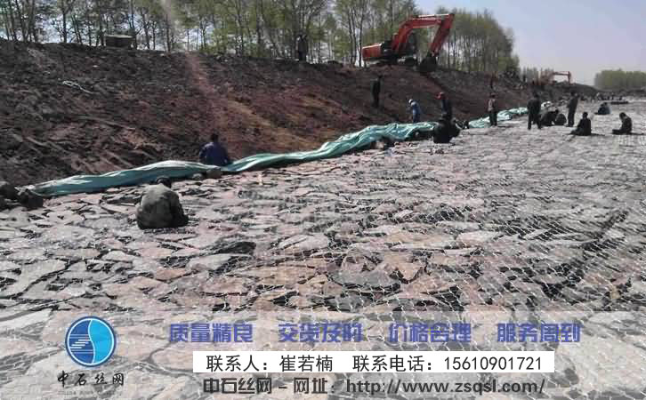 中石生態(tài)格網護墊 中石生態(tài)格網護墊